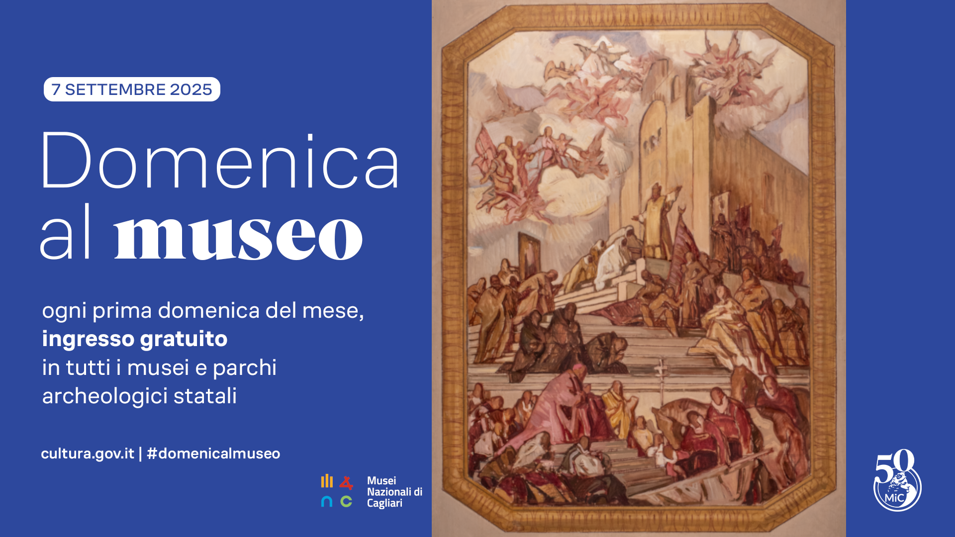 #Domenicalmuseo 7 settembre